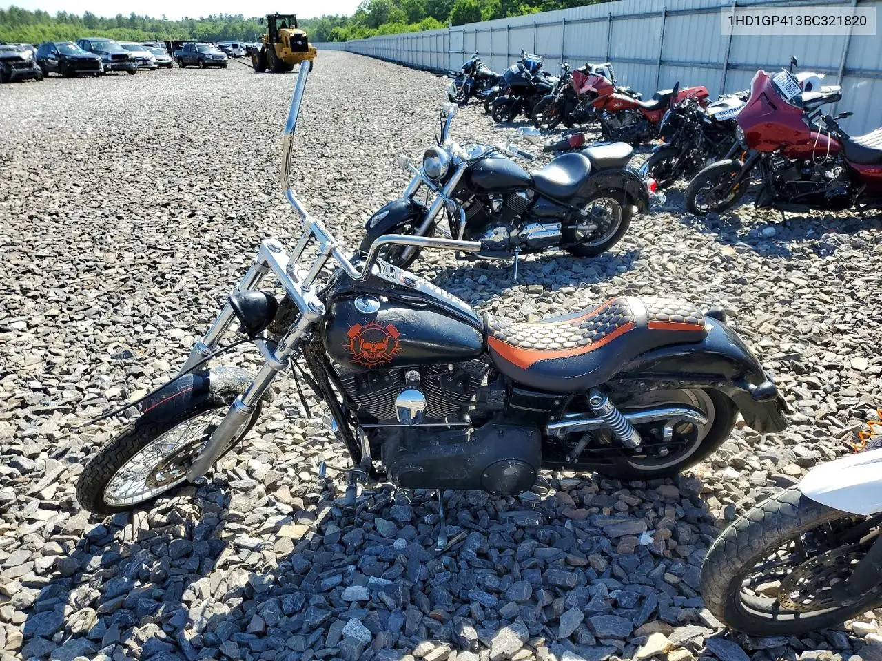 2011 Harley-Davidson Fxdwg VIN: 1HD1GP413BC321820 Lot: 59143226