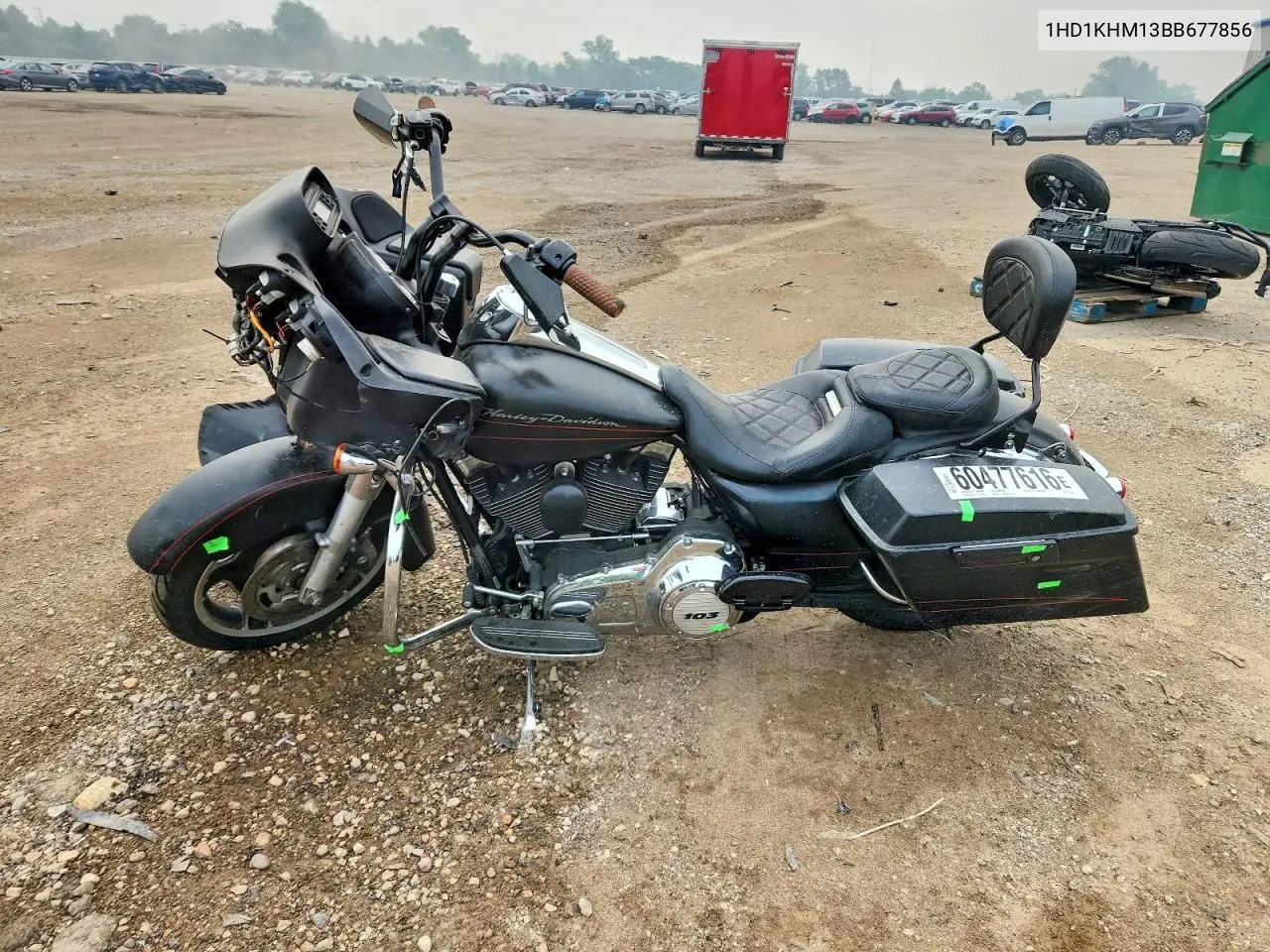 2011 Harley-Davidson Fltrx VIN: 1HD1KHM13BB677856 Lot: 60477616