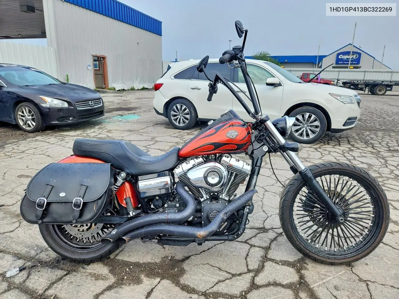 2011 Harley-Davidson Fxdwg VIN: 1HD1GP413BC322269 Lot: 60767306