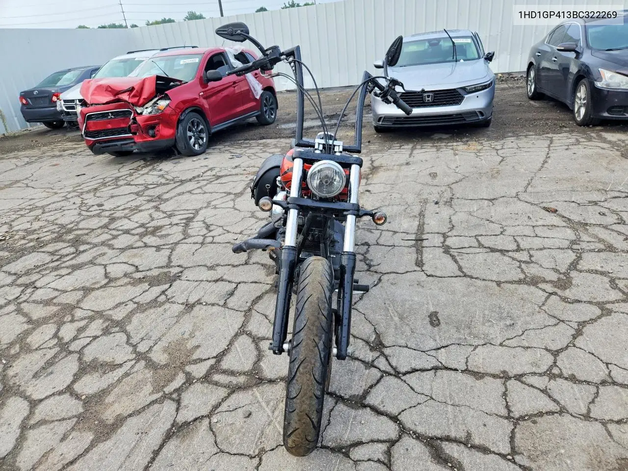 2011 Harley-Davidson Fxdwg VIN: 1HD1GP413BC322269 Lot: 60767306