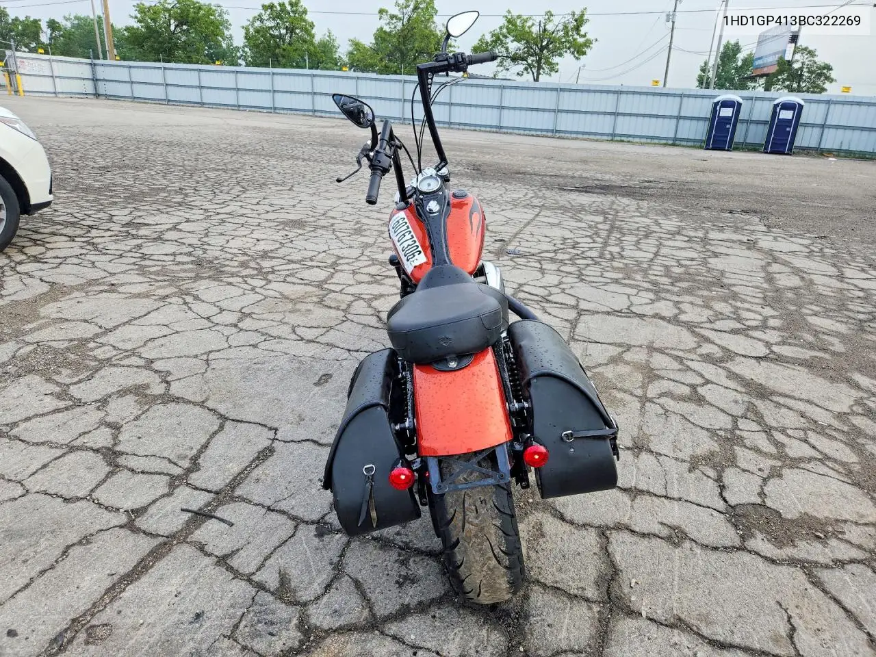 2011 Harley-Davidson Fxdwg VIN: 1HD1GP413BC322269 Lot: 60767306
