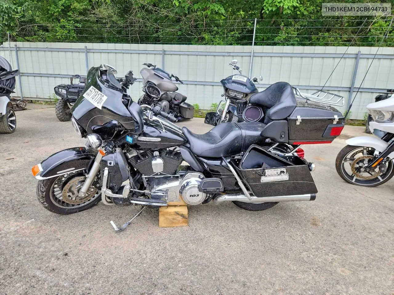 2012 Harley-Davidson Flhtk Electra Glide Ultra Limited VIN: 1HD1KEM12CB694731 Lot: 55718176