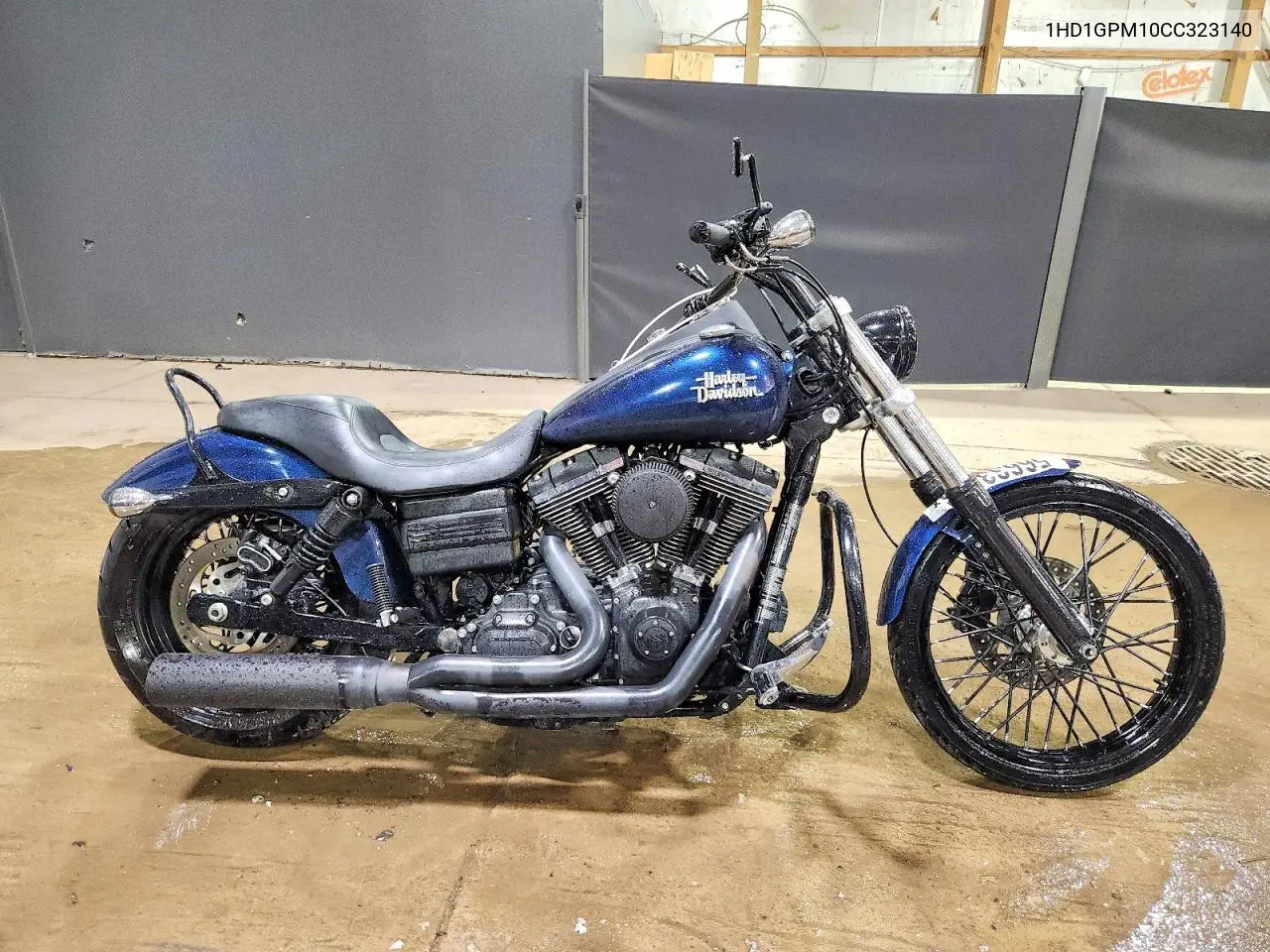 2012 Harley-Davidson Fxdwg Dyna Wide Glide VIN: 1HD1GPM10CC323140 Lot: 56633516