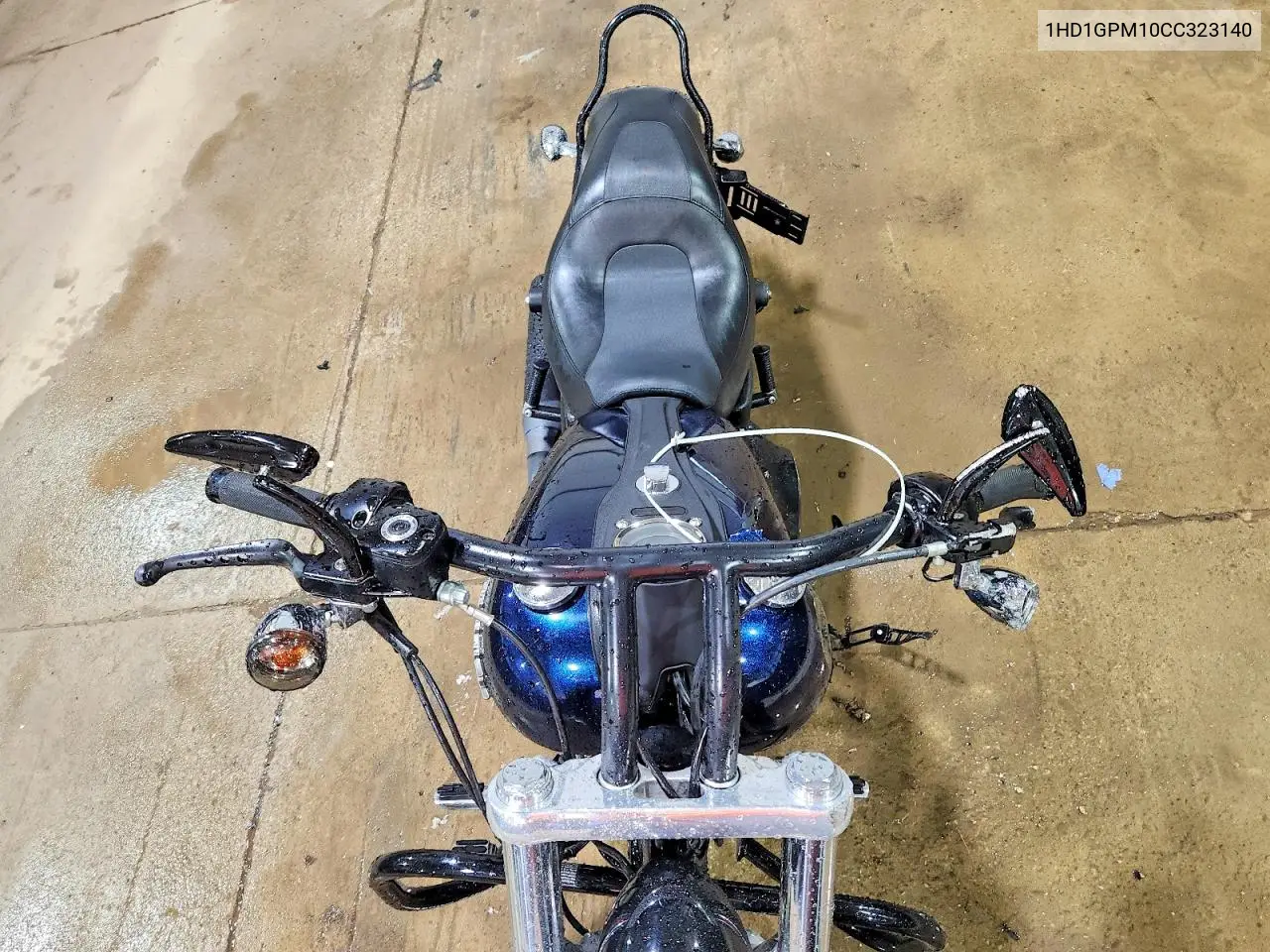 2012 Harley-Davidson Fxdwg Dyna Wide Glide VIN: 1HD1GPM10CC323140 Lot: 56633516