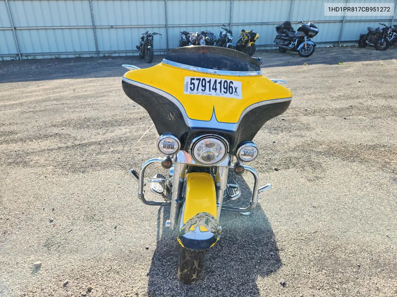 2012 Harley Davidson Flhtcuse7 Cvo Ultra Classic Electra Glide VIN: 1HD1PR817CB951272 Lot: 57914196