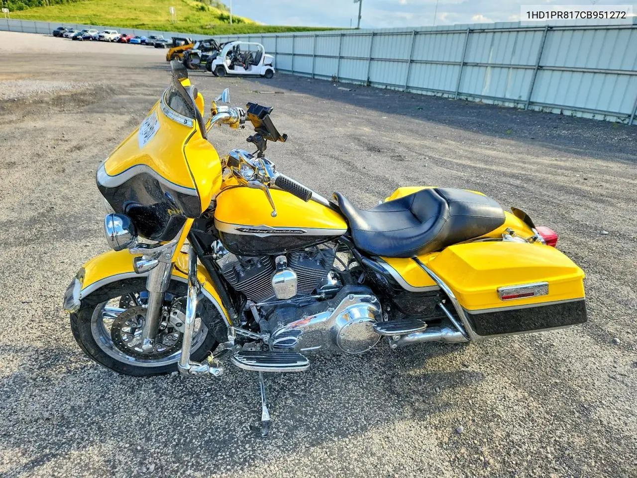 2012 Harley Davidson Flhtcuse7 Cvo Ultra Classic Electra Glide VIN: 1HD1PR817CB951272 Lot: 57914196