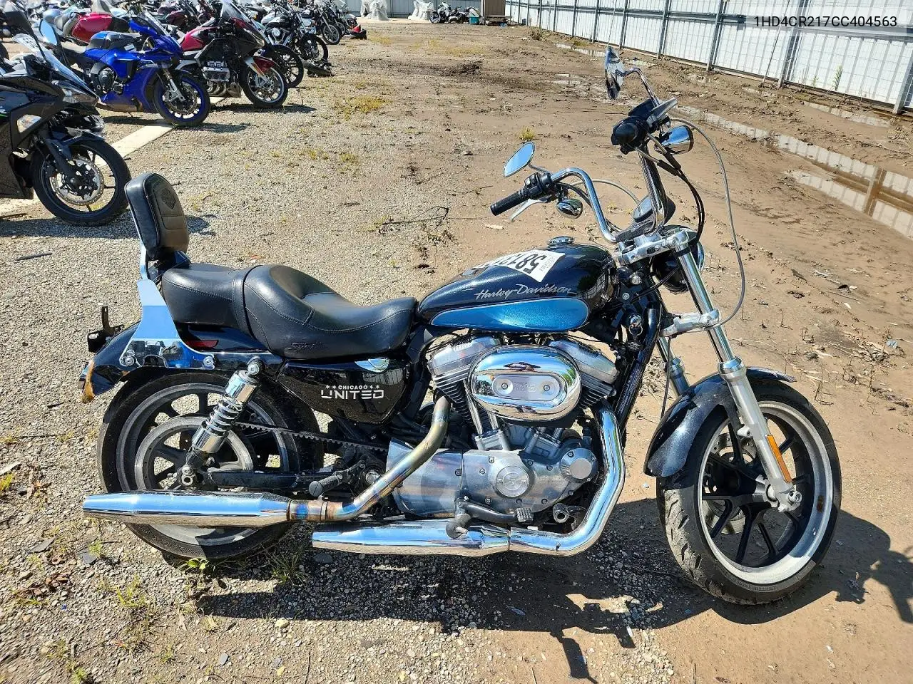 2012 Harley-Davidson Xl883 Superlow VIN: 1HD4CR217CC404563 Lot: 58131746