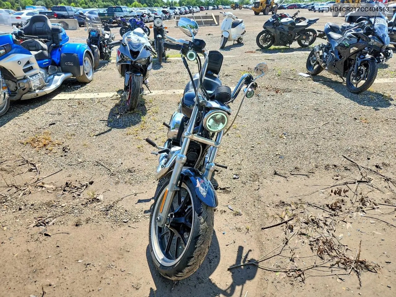 2012 Harley-Davidson Xl883 Superlow VIN: 1HD4CR217CC404563 Lot: 58131746