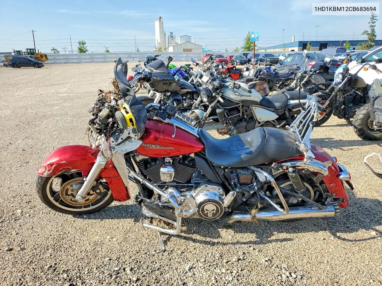 2012 Harley-Davidson Flhx Street Glide VIN: 1HD1KBM12CB683694 Lot: 59969226