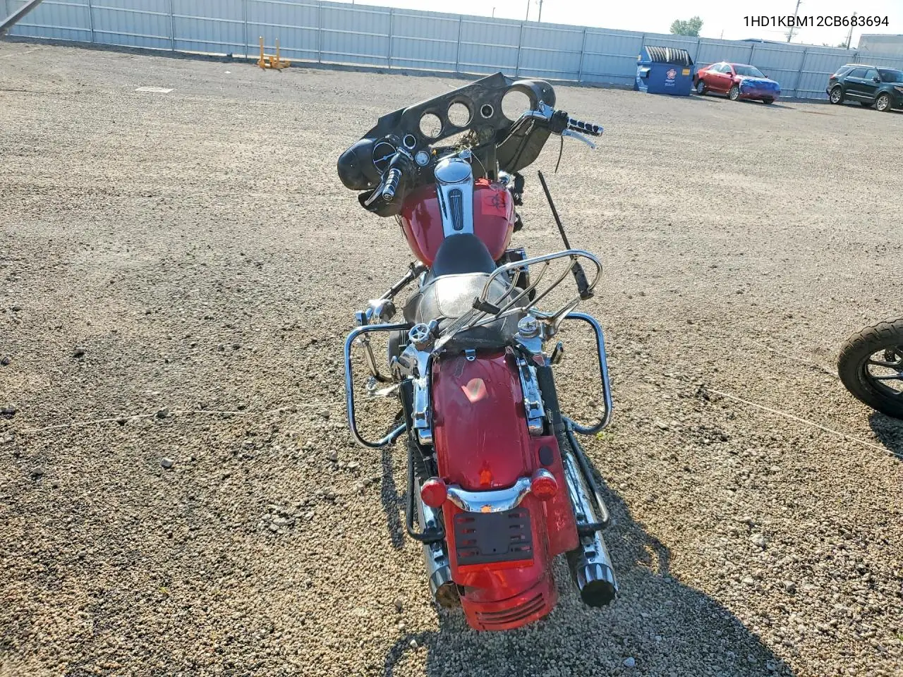 2012 Harley-Davidson Flhx Street Glide VIN: 1HD1KBM12CB683694 Lot: 59969226