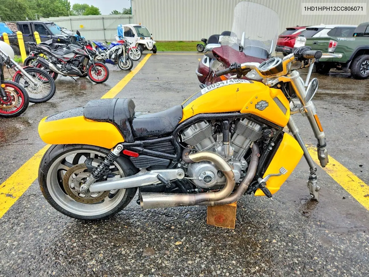 2012 Harley-Davidson Vrscf Vrod Muscle VIN: 1HD1HPH12CC806071 Lot: 60547456