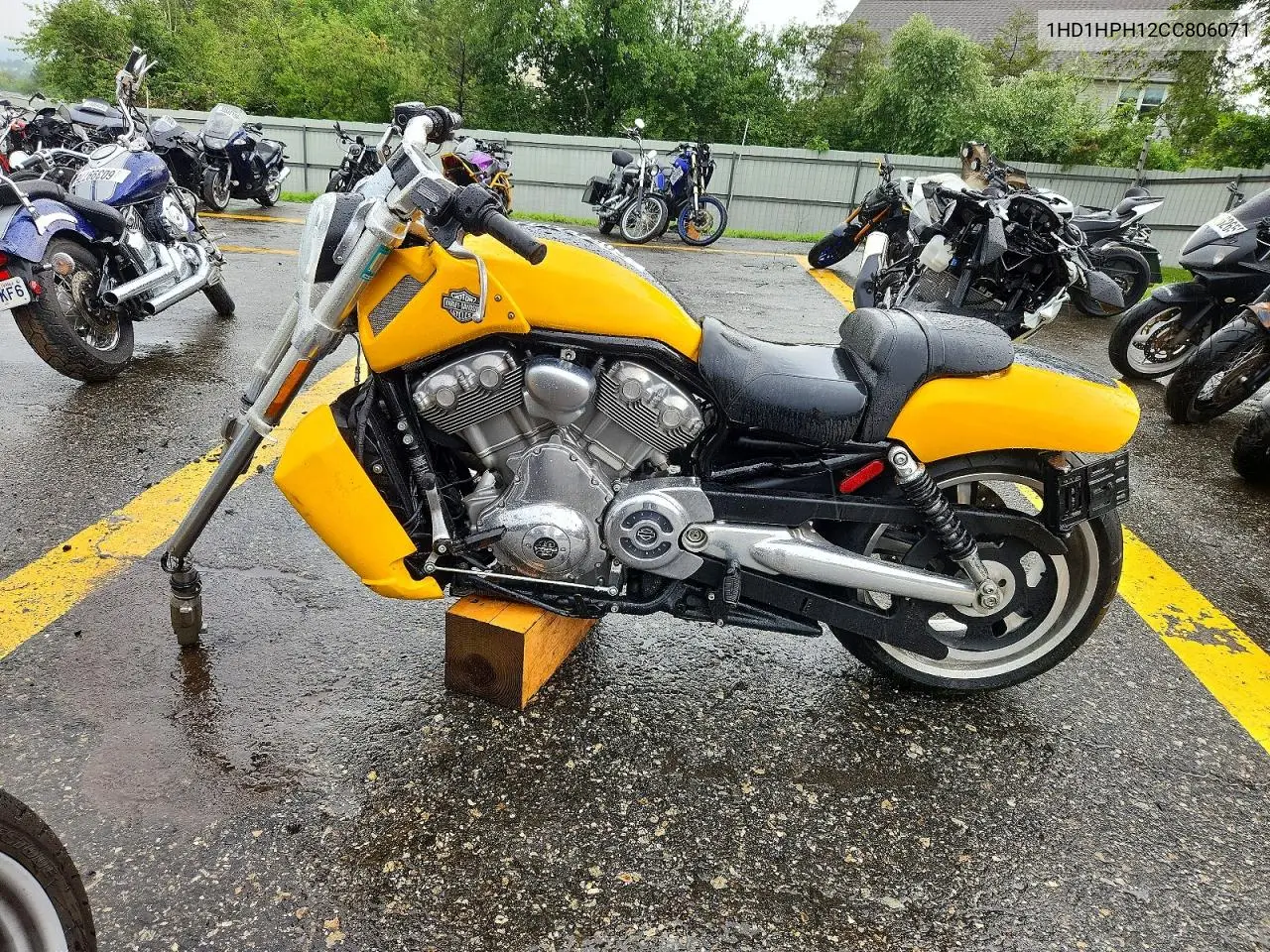 2012 Harley-Davidson Vrscf Vrod Muscle VIN: 1HD1HPH12CC806071 Lot: 60547456