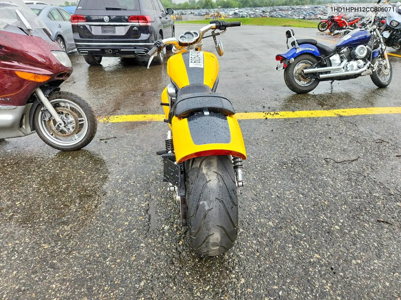 2012 Harley-Davidson Vrscf Vrod Muscle VIN: 1HD1HPH12CC806071 Lot: 60547456