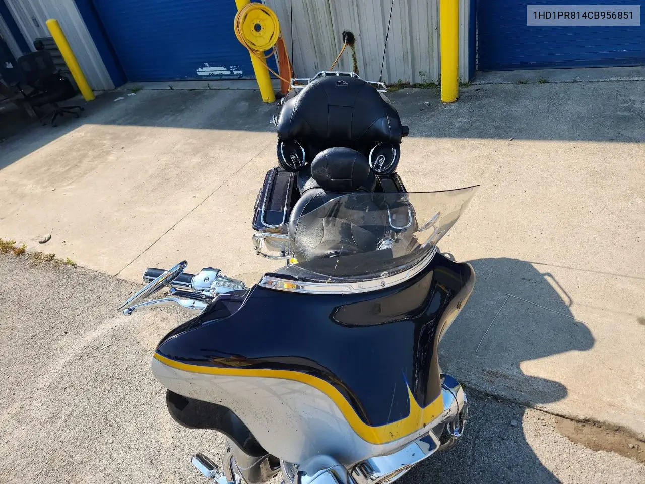 2012 Harley-Davidson Flhtcuse7 Cvo Ultra Classic Electra Glid VIN: 1HD1PR814CB956851 Lot: 61350756