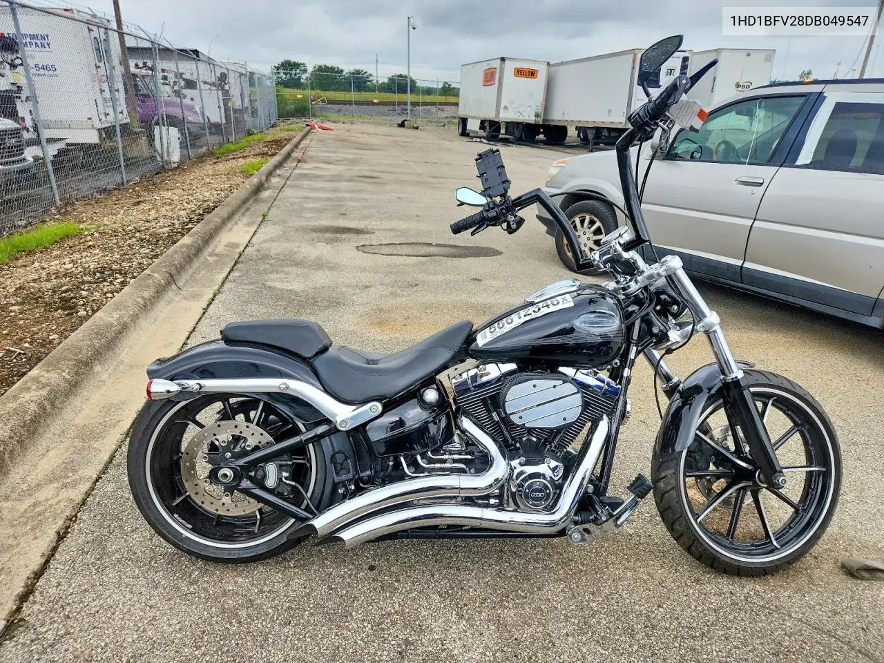 2013 Harley-Davidson Fxsb Breakout VIN: 1HD1BFV28DB049547 Lot: 56612346