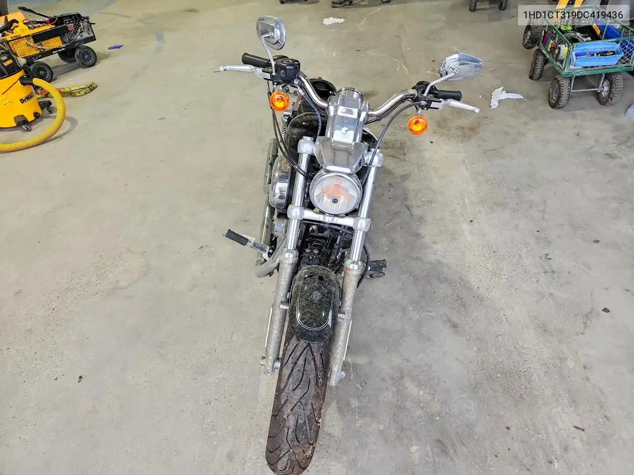 2013 Harley-Davidson Xl1200 C VIN: 1HD1CT319DC419436 Lot: 57303376