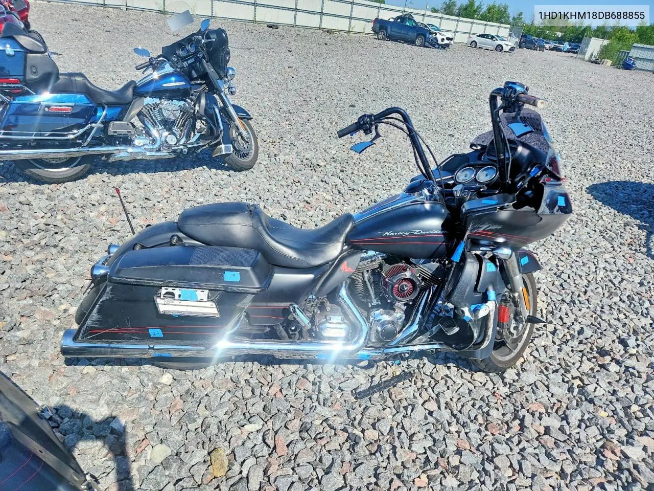 2013 Harley-Davidson Fltrx Road Glide Custom VIN: 1HD1KHM18DB688855 Lot: 59002006