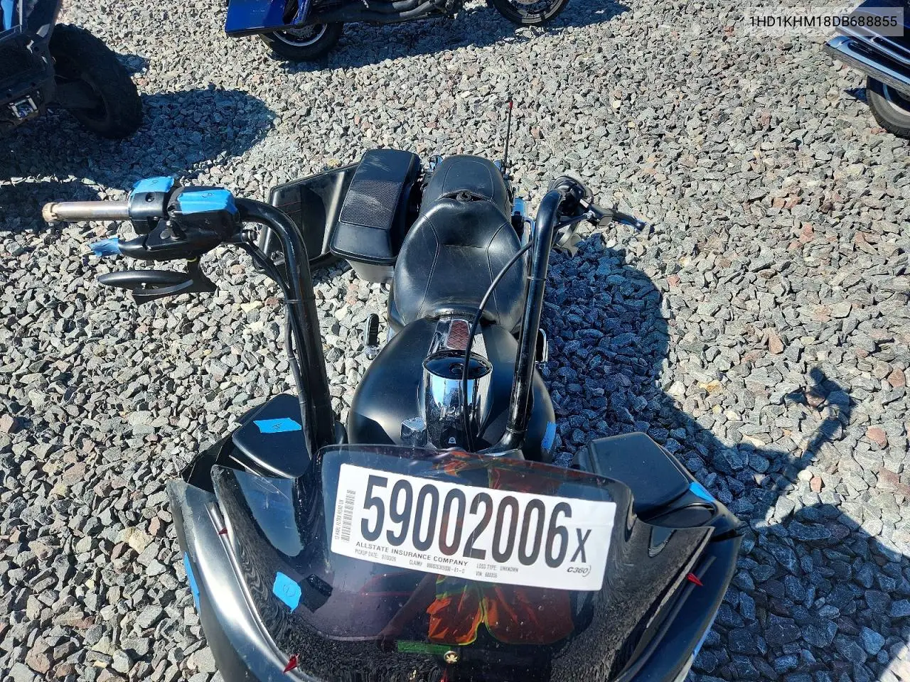 2013 Harley-Davidson Fltrx Road Glide Custom VIN: 1HD1KHM18DB688855 Lot: 59002006