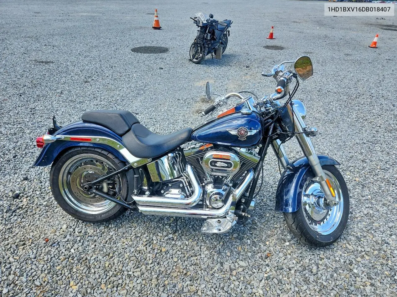 2013 Harley-Davidson Flstf Fatboy VIN: 1HD1BXV16DB018407 Lot: 60360666