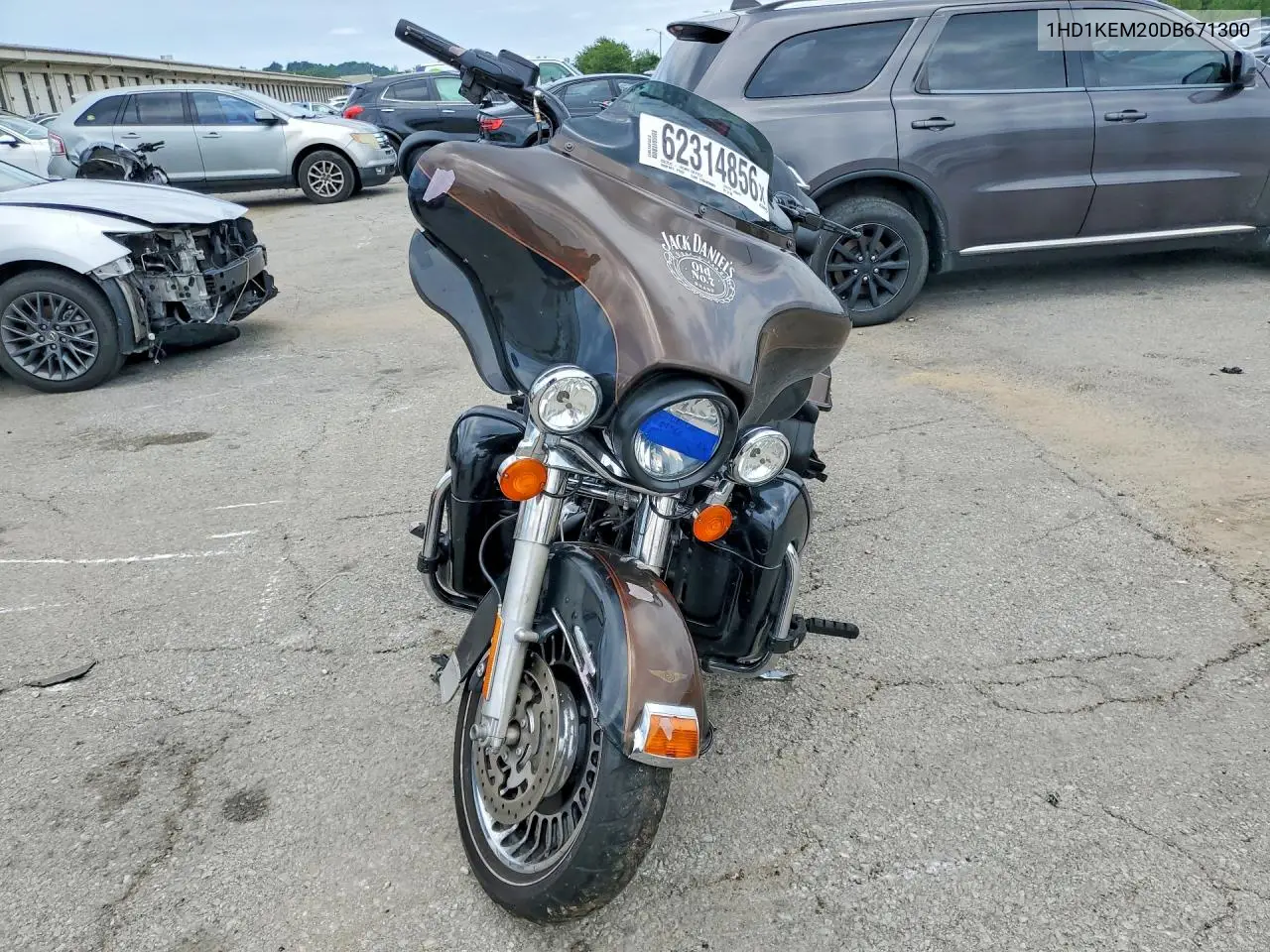 2013 Harley-Davidson Flhtk Electra Glide Ultra Limited VIN: 1HD1KEM20DB671300 Lot: 62314856