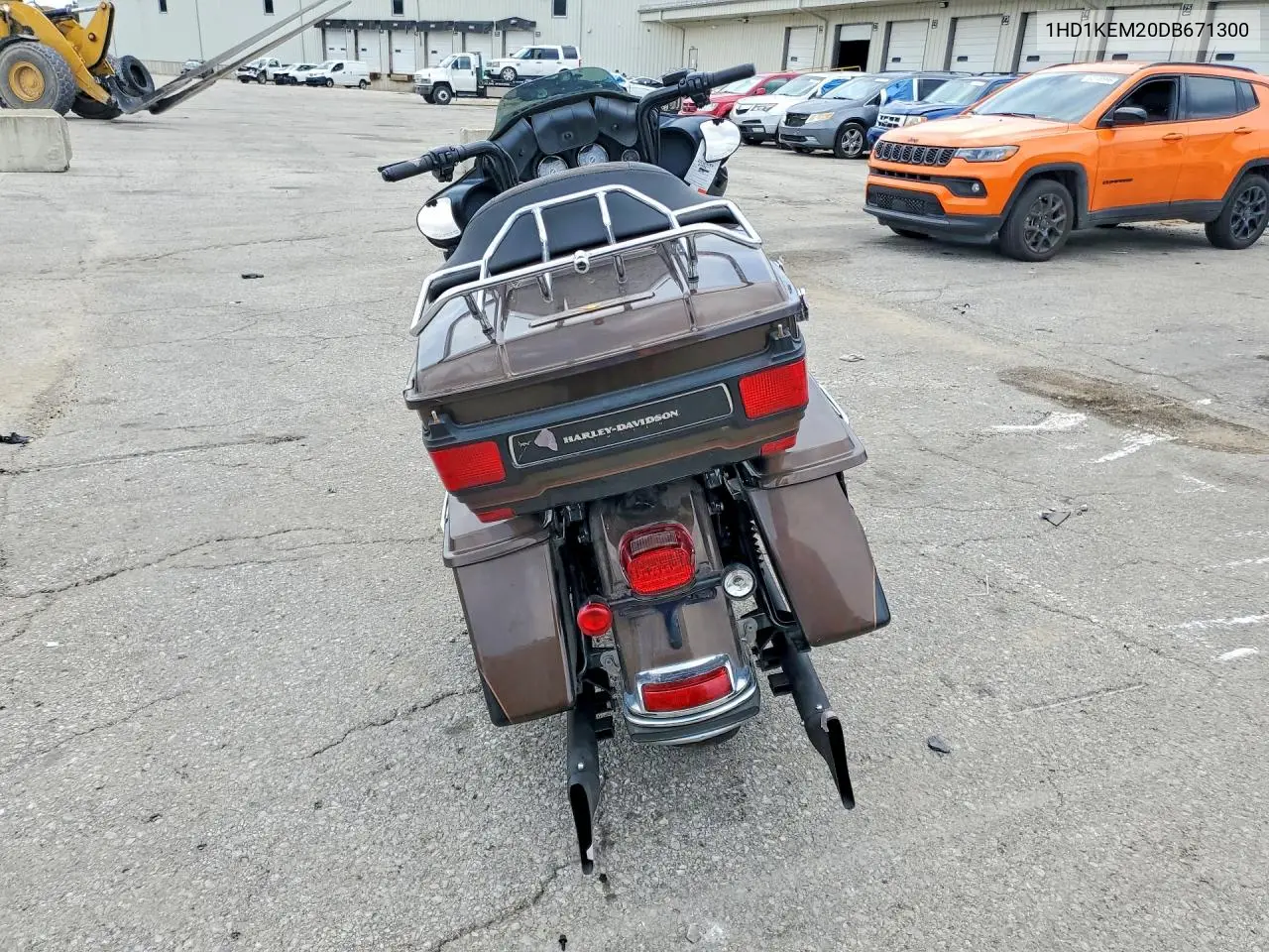 2013 Harley-Davidson Flhtk Electra Glide Ultra Limited VIN: 1HD1KEM20DB671300 Lot: 62314856