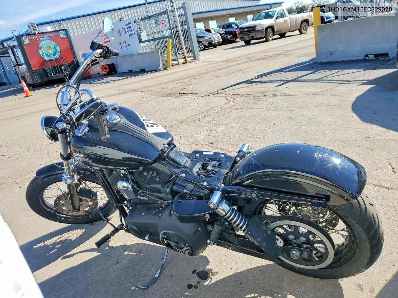 2014 Harley-Davidson Fxdb Dyna Street Bob VIN: 1HD1GXM15EC329020 Lot: 50082486