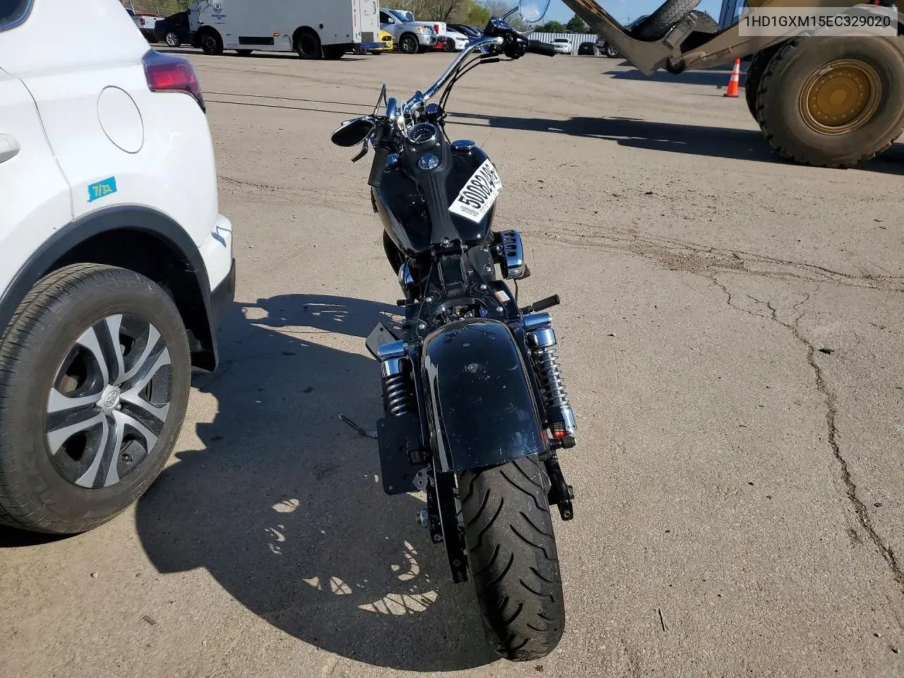 2014 Harley-Davidson Fxdb Dyna Street Bob VIN: 1HD1GXM15EC329020 Lot: 50082486