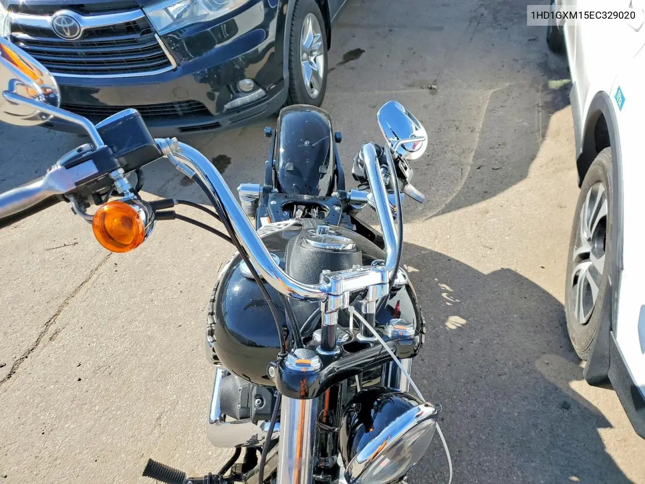 2014 Harley-Davidson Fxdb Dyna Street Bob VIN: 1HD1GXM15EC329020 Lot: 50082486