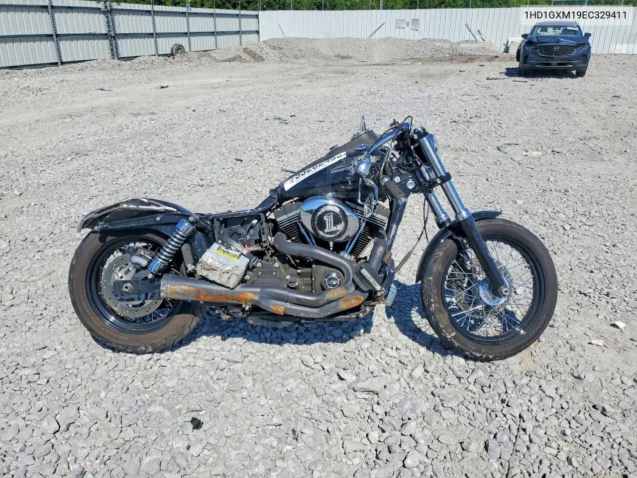 2014 Harley-Davidson Fxdb Dyna Street Bob VIN: 1HD1GXM19EC329411 Lot: 53262436