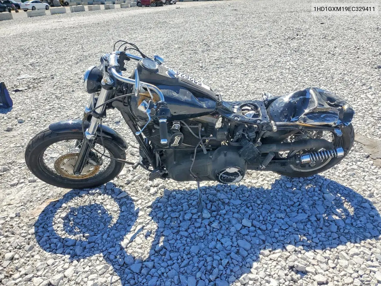 2014 Harley-Davidson Fxdb Dyna Street Bob VIN: 1HD1GXM19EC329411 Lot: 53262436