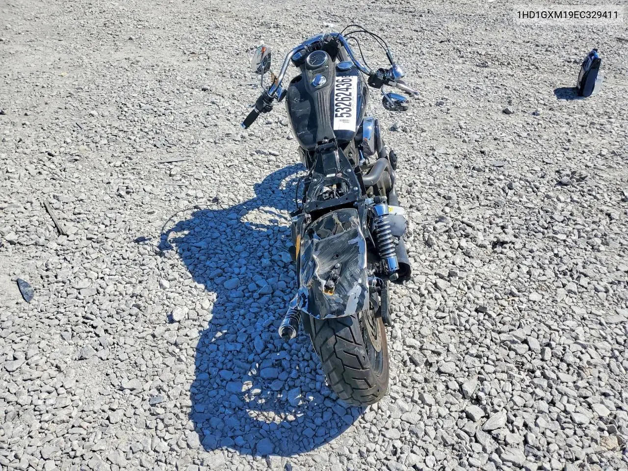2014 Harley-Davidson Fxdb Dyna Street Bob VIN: 1HD1GXM19EC329411 Lot: 53262436