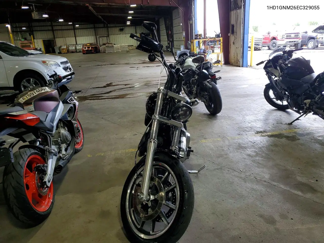 2014 Harley-Davidson Fxdl Dyna Low Rider VIN: 1HD1GNM26EC329055 Lot: 55221996