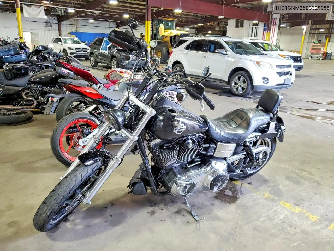 2014 Harley-Davidson Fxdl Dyna Low Rider VIN: 1HD1GNM26EC329055 Lot: 55221996
