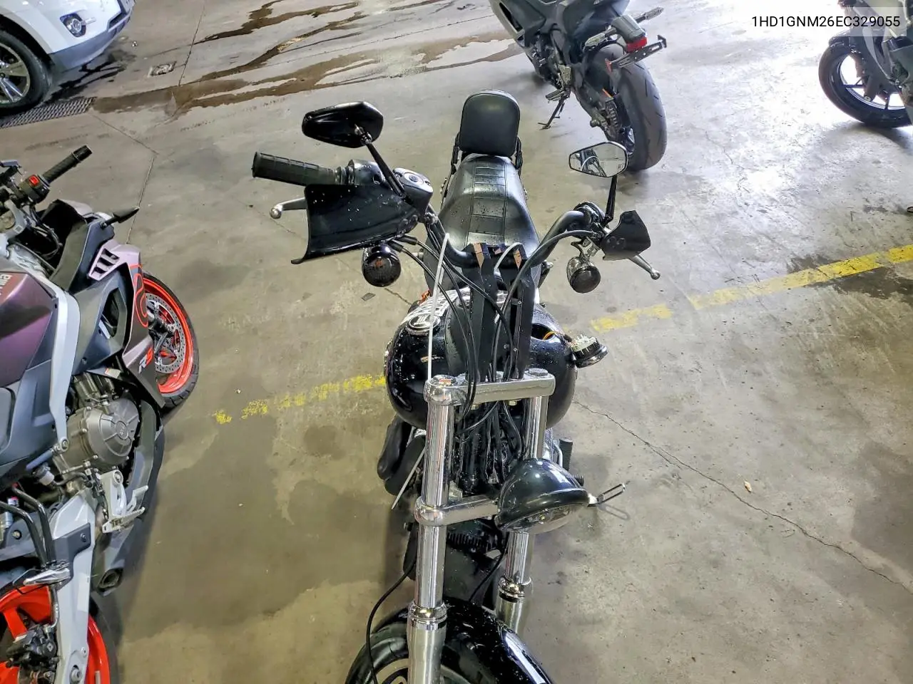 2014 Harley-Davidson Fxdl Dyna Low Rider VIN: 1HD1GNM26EC329055 Lot: 55221996