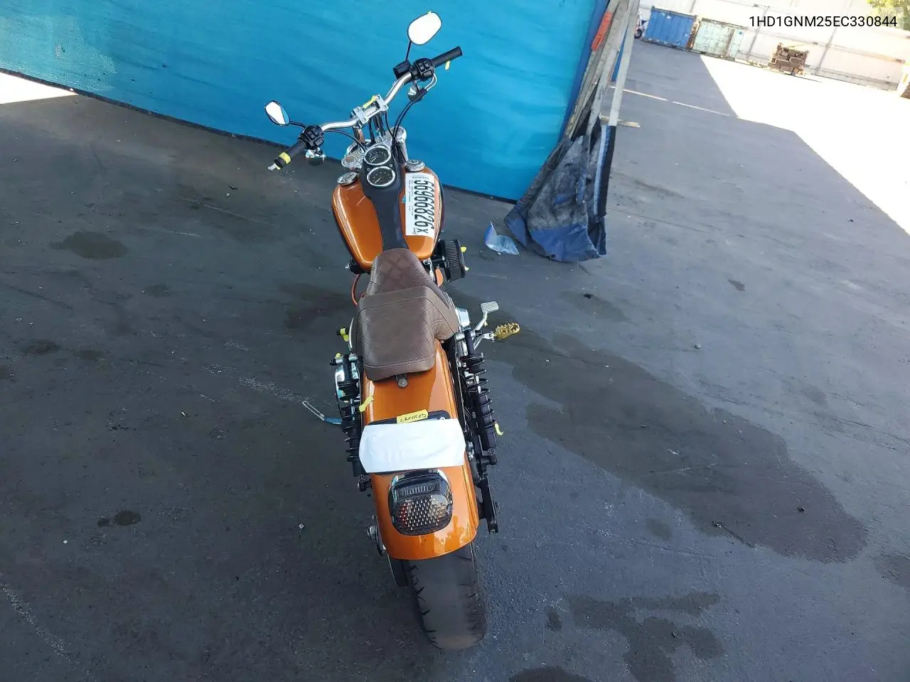 2014 Harley-Davidson Fxdl Dyna Low Rider VIN: 1HD1GNM25EC330844 Lot: 56966826