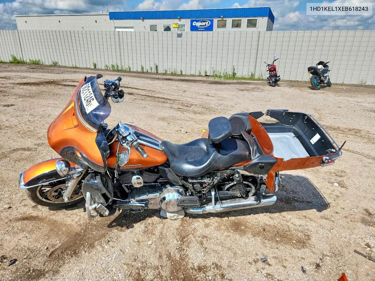 2014 Harley-Davidson Flhtk Electra Glide Ultra Limited VIN: 1HD1KEL1XEB618243 Lot: 58211246