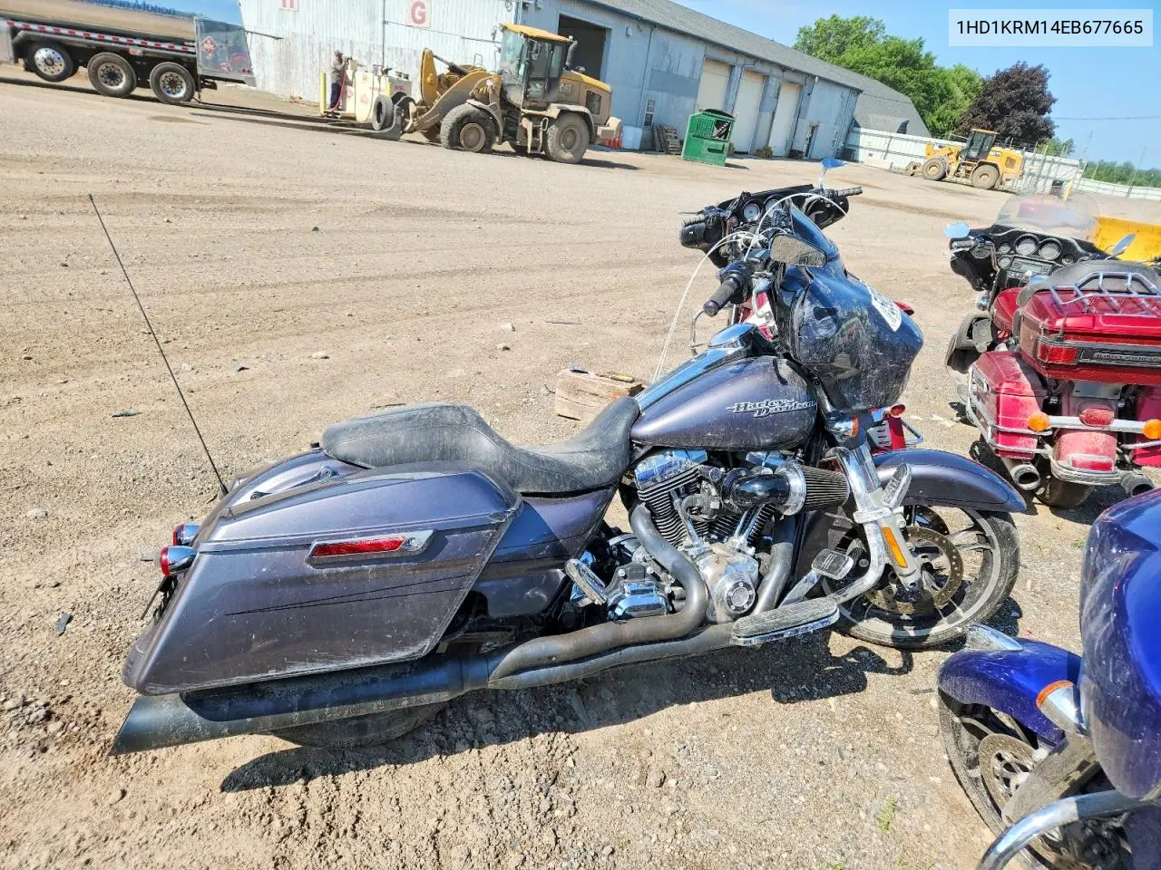 2014 Harley-Davidson Flhxs Street Glide Special VIN: 1HD1KRM14EB677665 Lot: 59058746