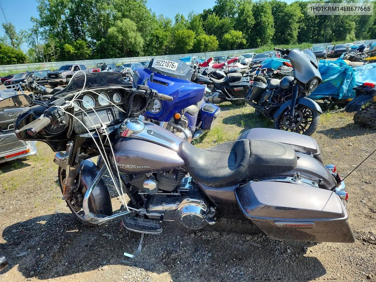 2014 Harley-Davidson Flhxs Street Glide Special VIN: 1HD1KRM14EB677665 Lot: 59058746