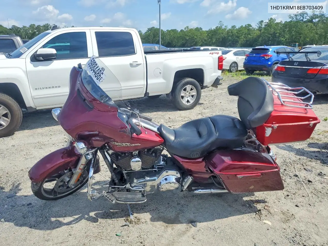 2014 Harley-Davidson Flhxs Street Glide Special VIN: 1HD1KRM18EB703409 Lot: 59884486