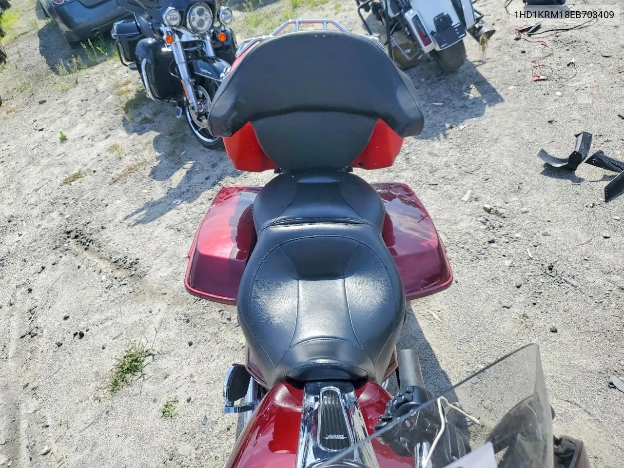 2014 Harley-Davidson Flhxs Street Glide Special VIN: 1HD1KRM18EB703409 Lot: 59884486