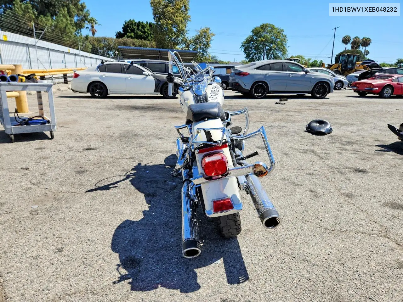 2014 Harley-Davidson Flstc Heritage Softail Classic VIN: 1HD1BWV1XEB048232 Lot: 61806266