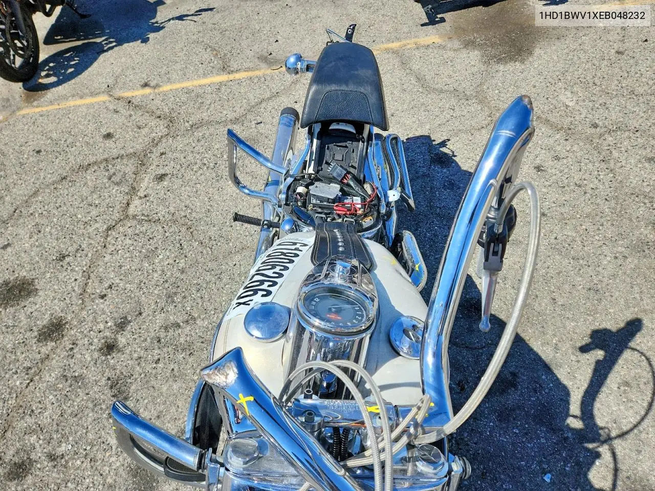 2014 Harley-Davidson Flstc Heritage Softail Classic VIN: 1HD1BWV1XEB048232 Lot: 61806266