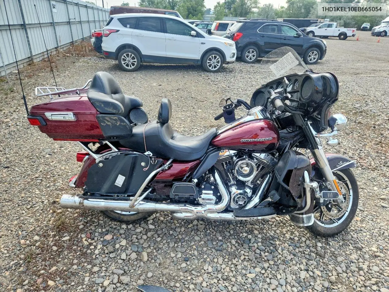 2014 Harley-Davidson Flhtk Electra Glide Ultra Limited VIN: 1HD1KEL10EB665054 Lot: 62079826