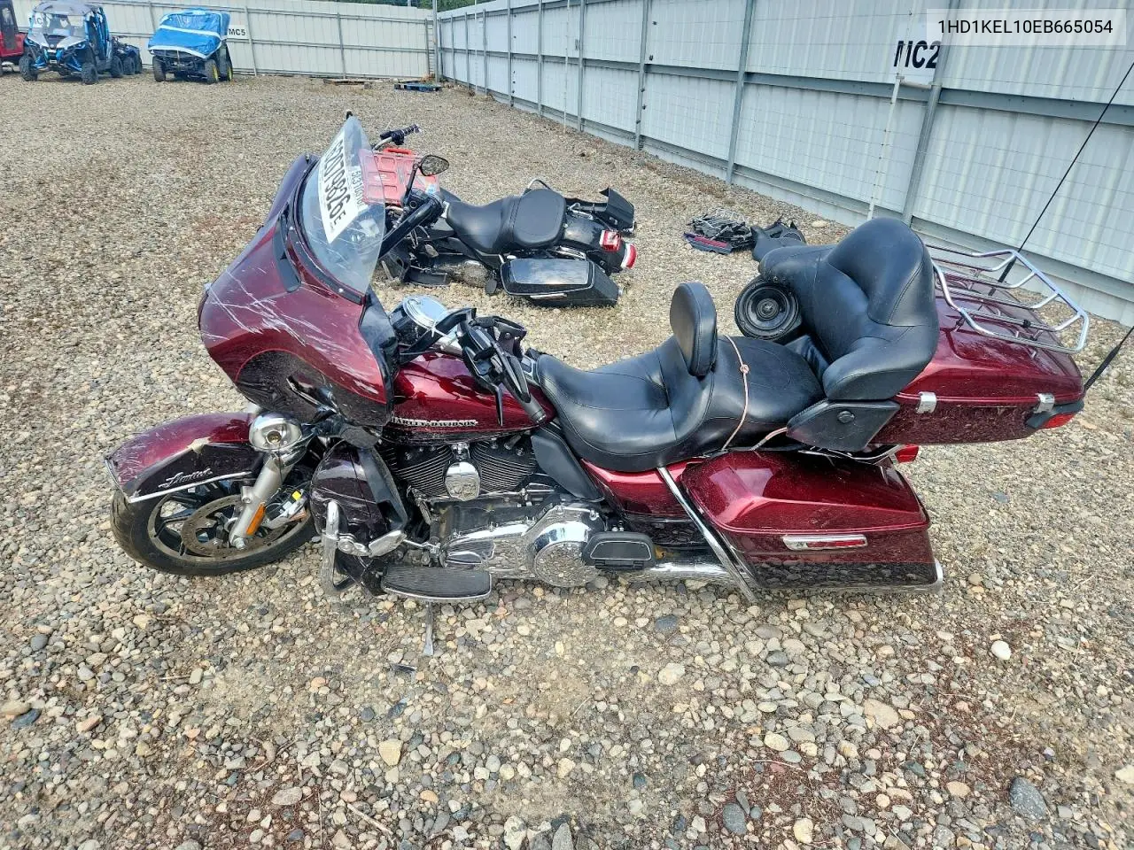 2014 Harley-Davidson Flhtk Electra Glide Ultra Limited VIN: 1HD1KEL10EB665054 Lot: 62079826