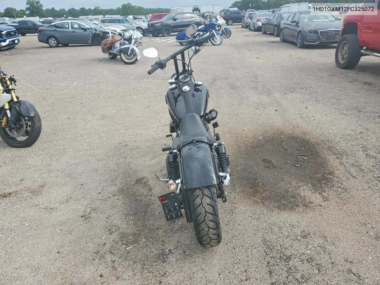 2015 Harley-Davidson Fxdb Dyna Street Bob VIN: 1HD1GXM12FC325072 Lot: 53027316