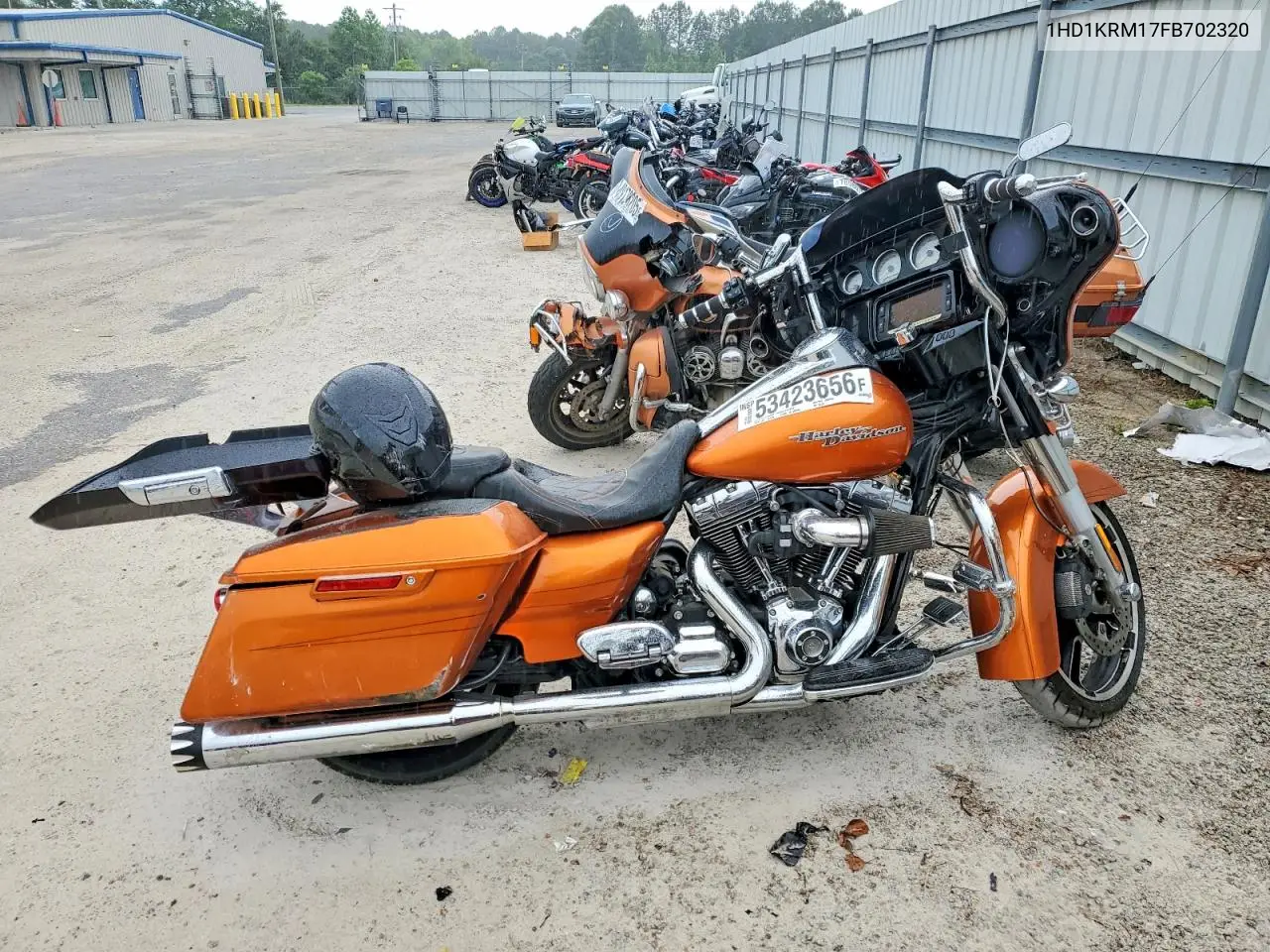 2015 Harley-Davidson Flhxs Street Glide Special VIN: 1HD1KRM17FB702320 Lot: 53423656