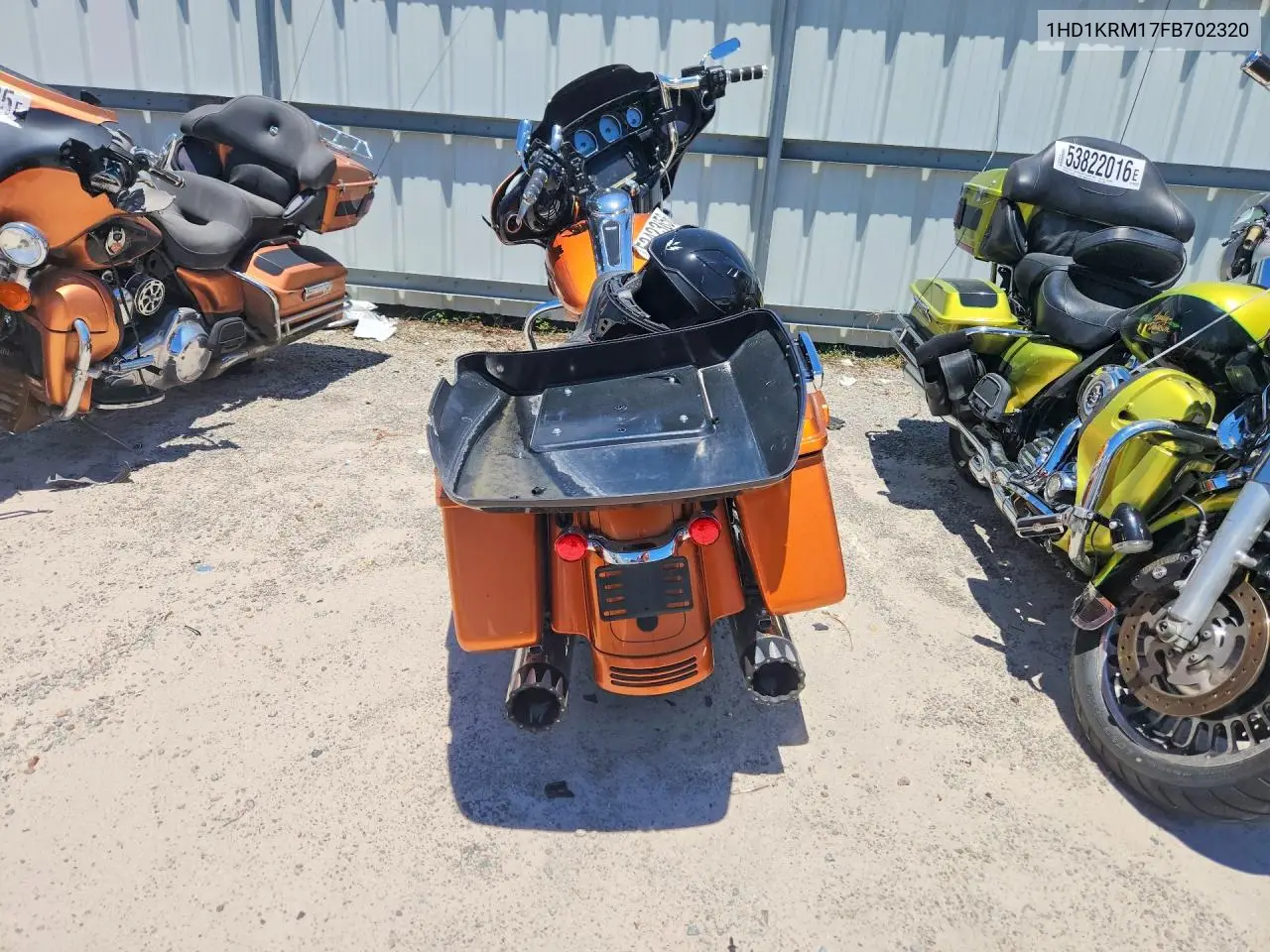 2015 Harley-Davidson Flhxs Street Glide Special VIN: 1HD1KRM17FB702320 Lot: 53423656