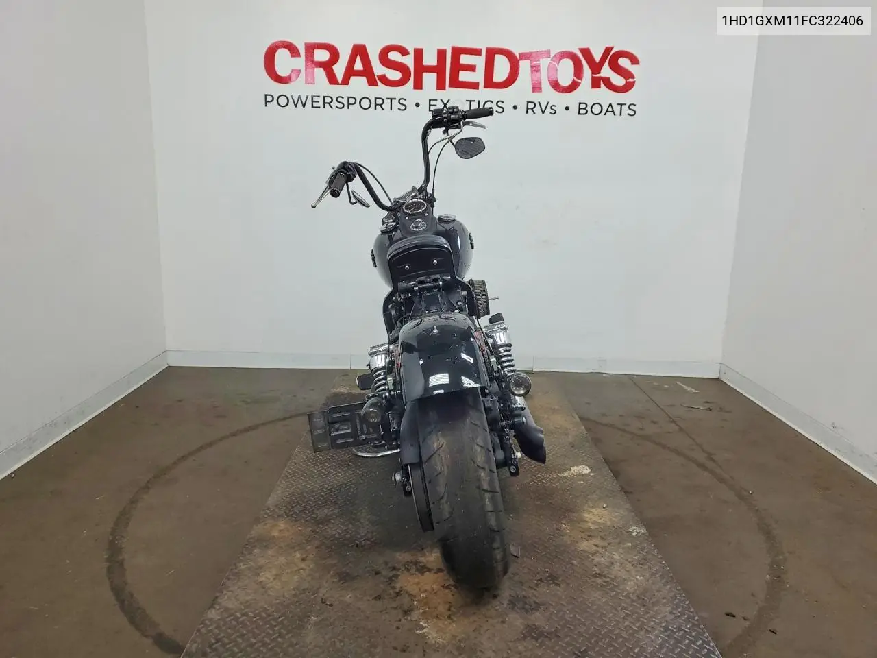 2015 Harley-Davidson Fxdb Dyna Street Bob VIN: 1HD1GXM11FC322406 Lot: 53606796