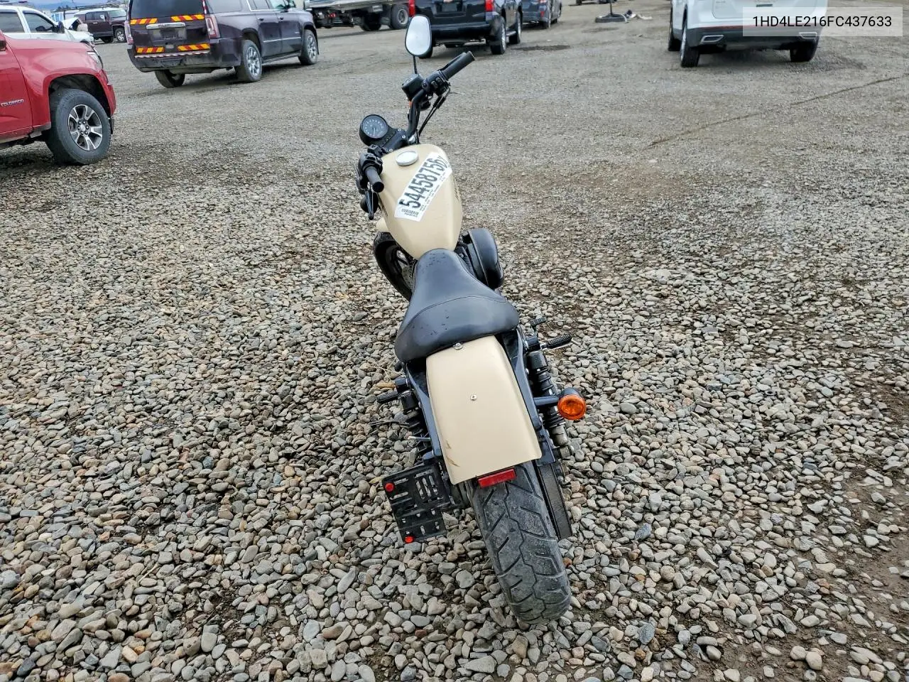 2015 Harley-Davidson Xl883 Iron 883 VIN: 1HD4LE216FC437633 Lot: 54458756