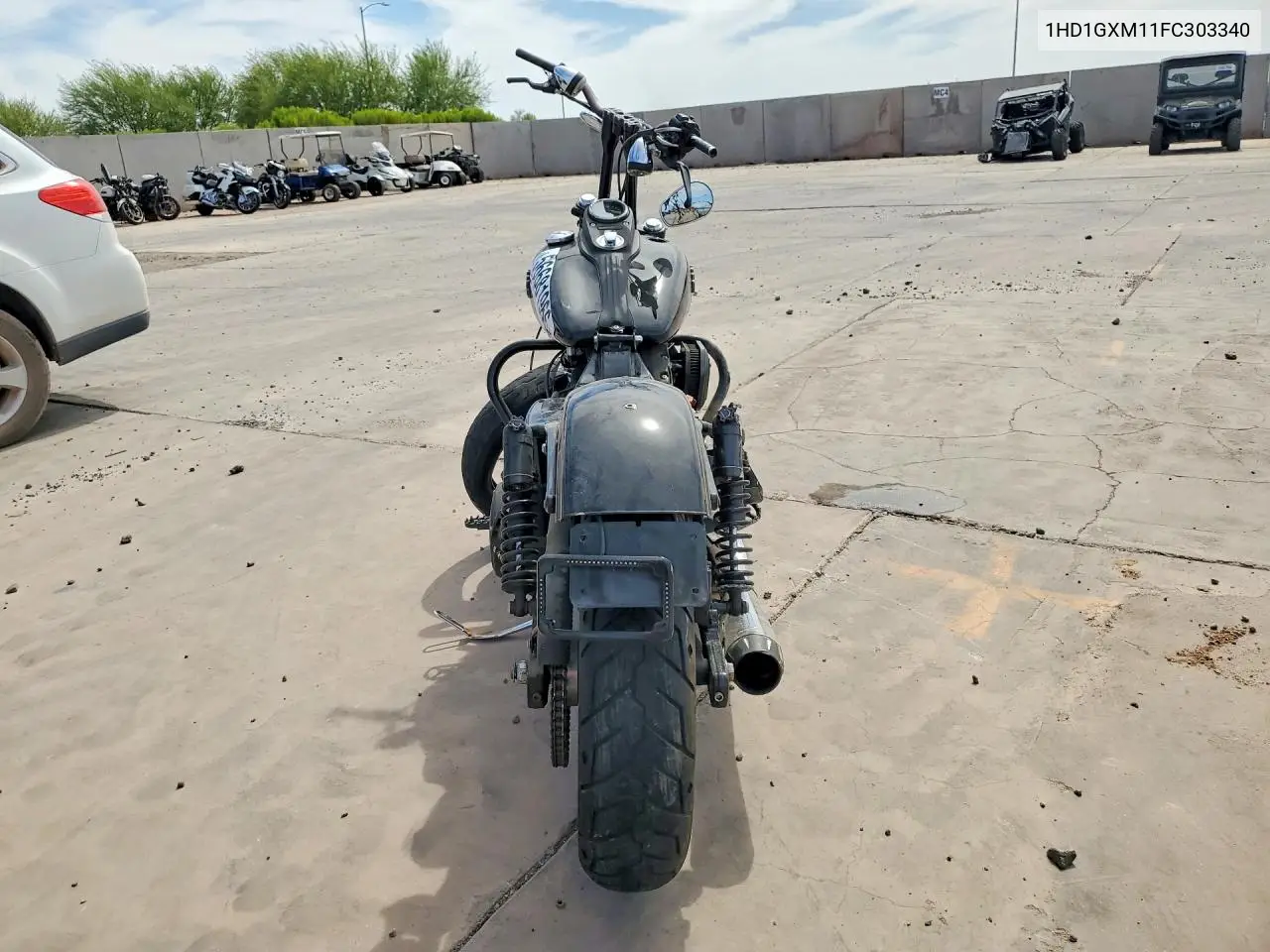 2015 Harley-Davidson Fxdb Dyna Street Bob VIN: 1HD1GXM11FC303340 Lot: 56681966